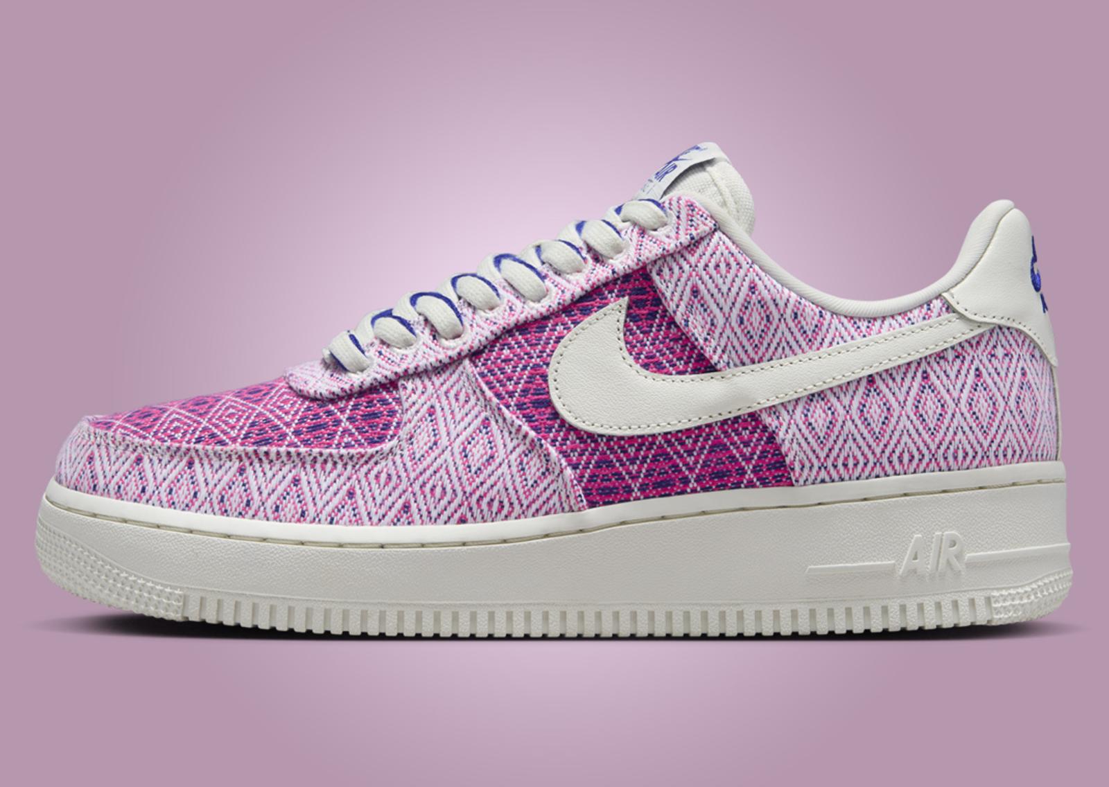 Nike Air Force 1 Low Woven Together (W) Lateral