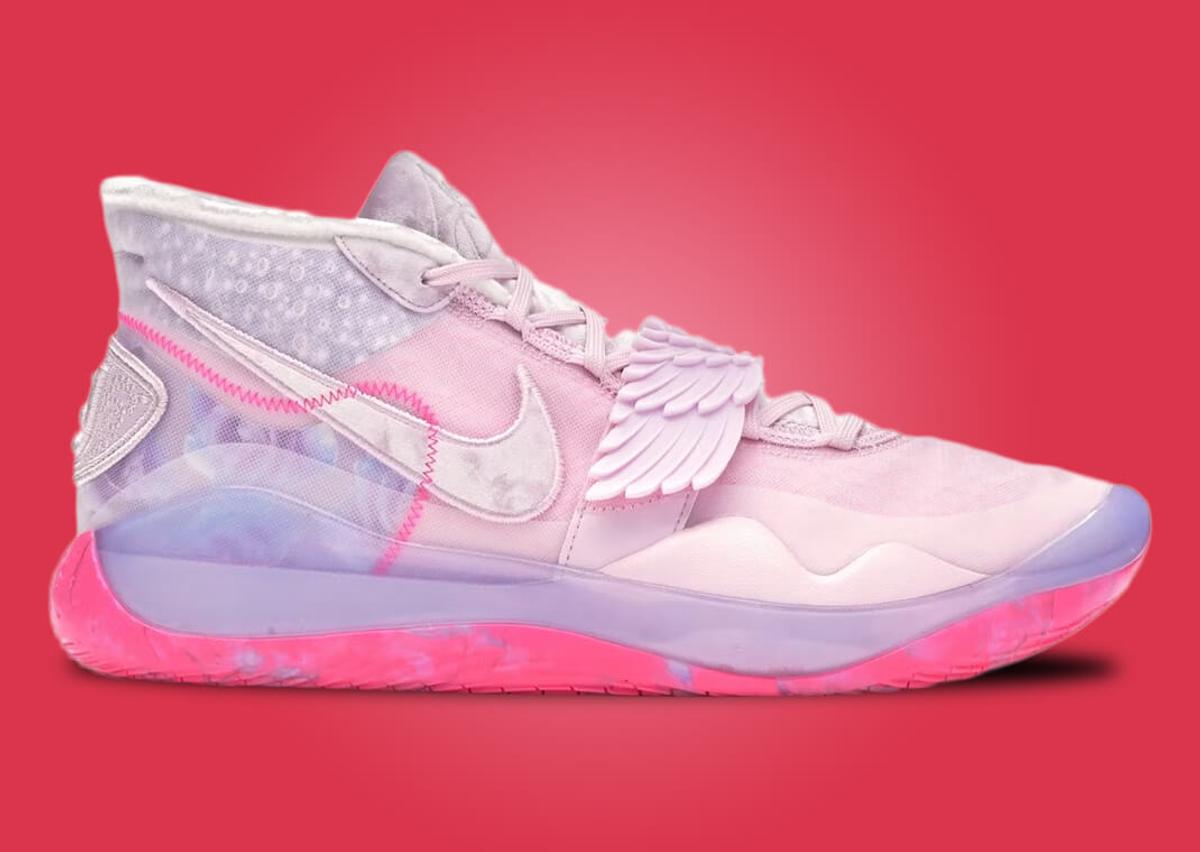 Nike KD 12 Aunt Pearl Side View