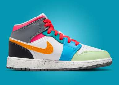 The Air Jordan 1 Mid SE Multi-Color Will Be a Kids' Exclusive