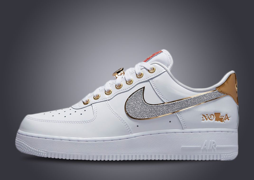 New Nike Air Force 1 sneaker celebrating New Orleans' rap scene