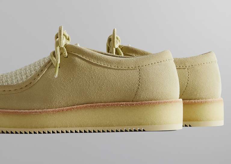 8th St by Ronnie Fieg for Clarks Originals Rossendale II Maple Combi Detail