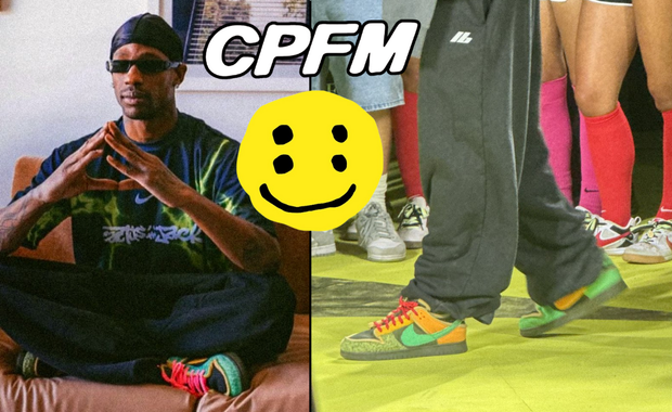 CPFM x Nike Swamp Sponge Dunk First Look Worn By Travis Scott