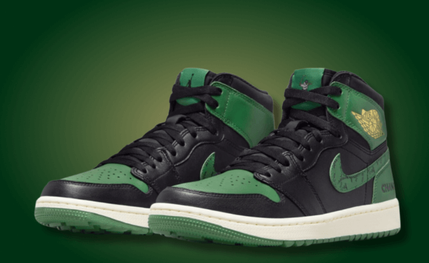 The Eastside Golf x Air Jordan 1 High Golf Black Malachite Releases in September