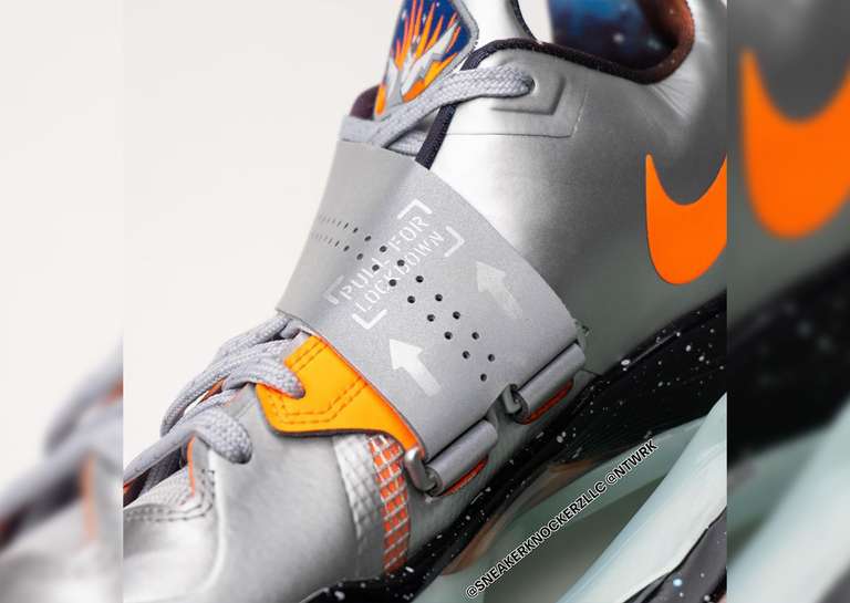 Nike KD 4 Galaxy (2024) Lockdown Strap Detail