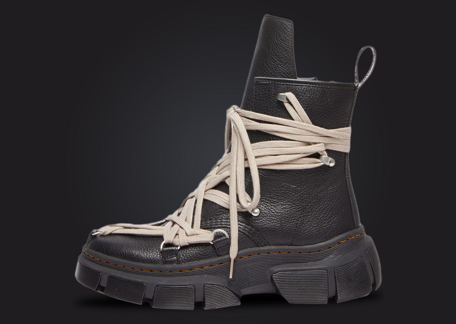 Rick Owens x Dr. Martens 1460 DMXL Mega Lace Boot Lateral