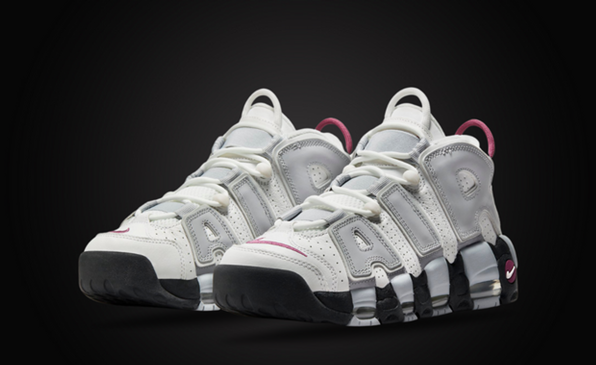 Striking Rosewood Accents Hit This Nike Air More Uptempo All-Star Edition