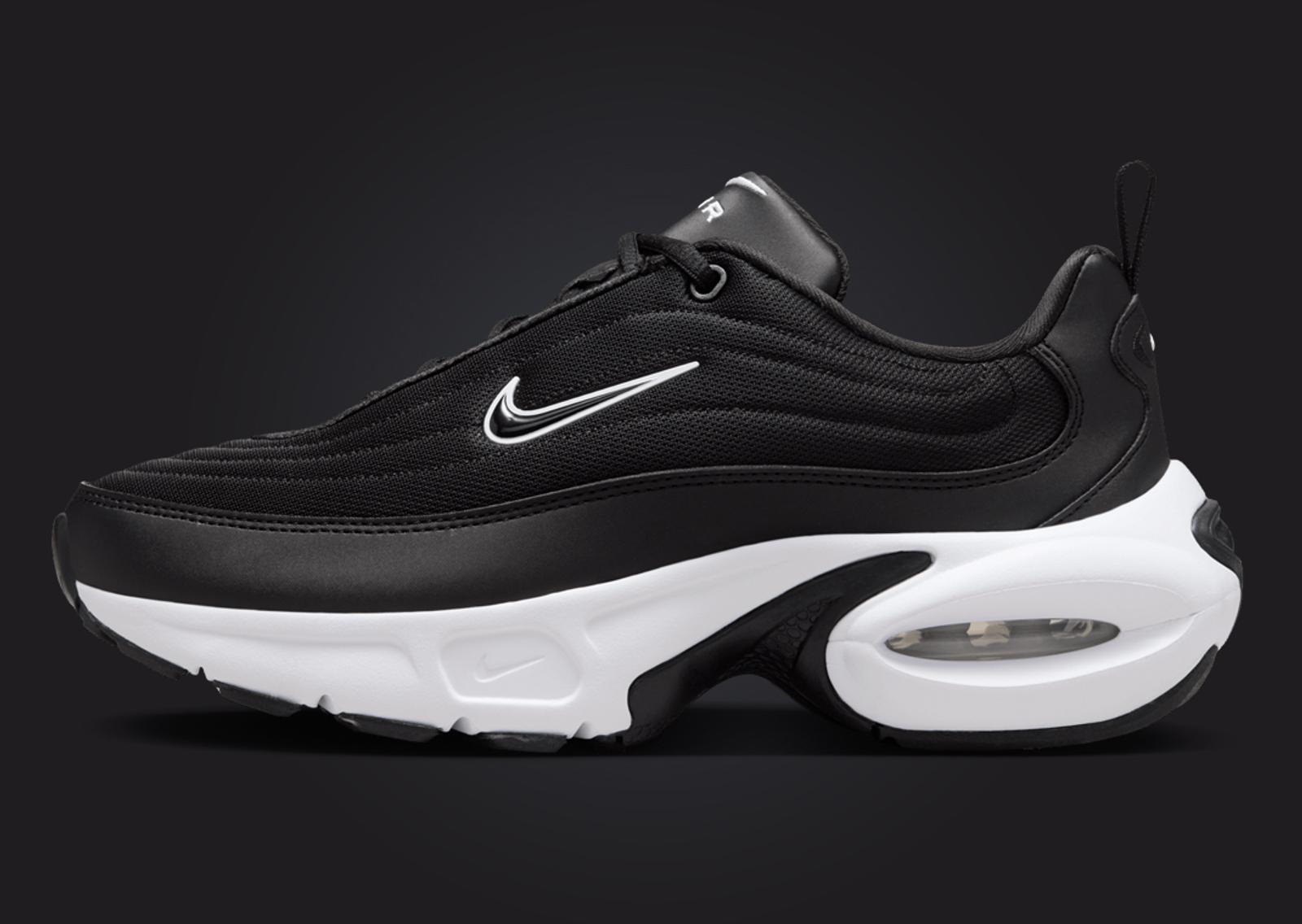 Nike Air Max Portal Black White (W) Lateral