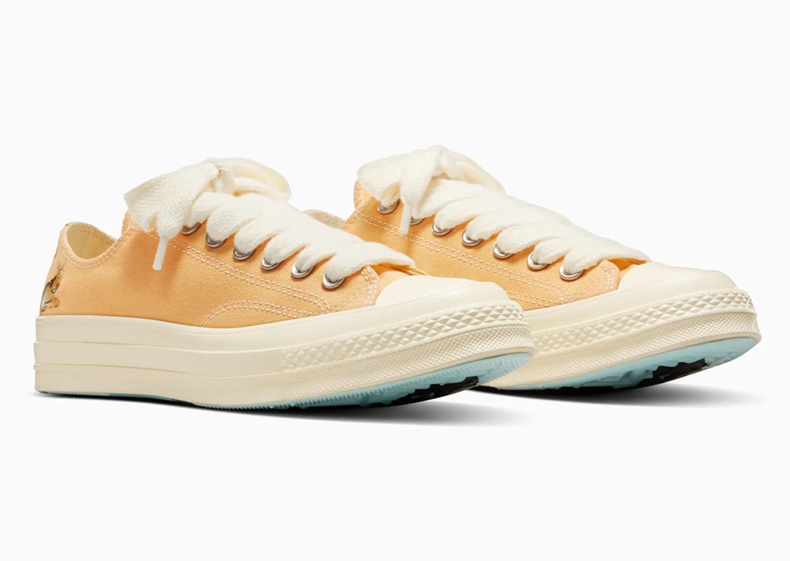 Golf le FLEUR* x Converse Chuck 70 Ox Darryl Apricot Cream Angle