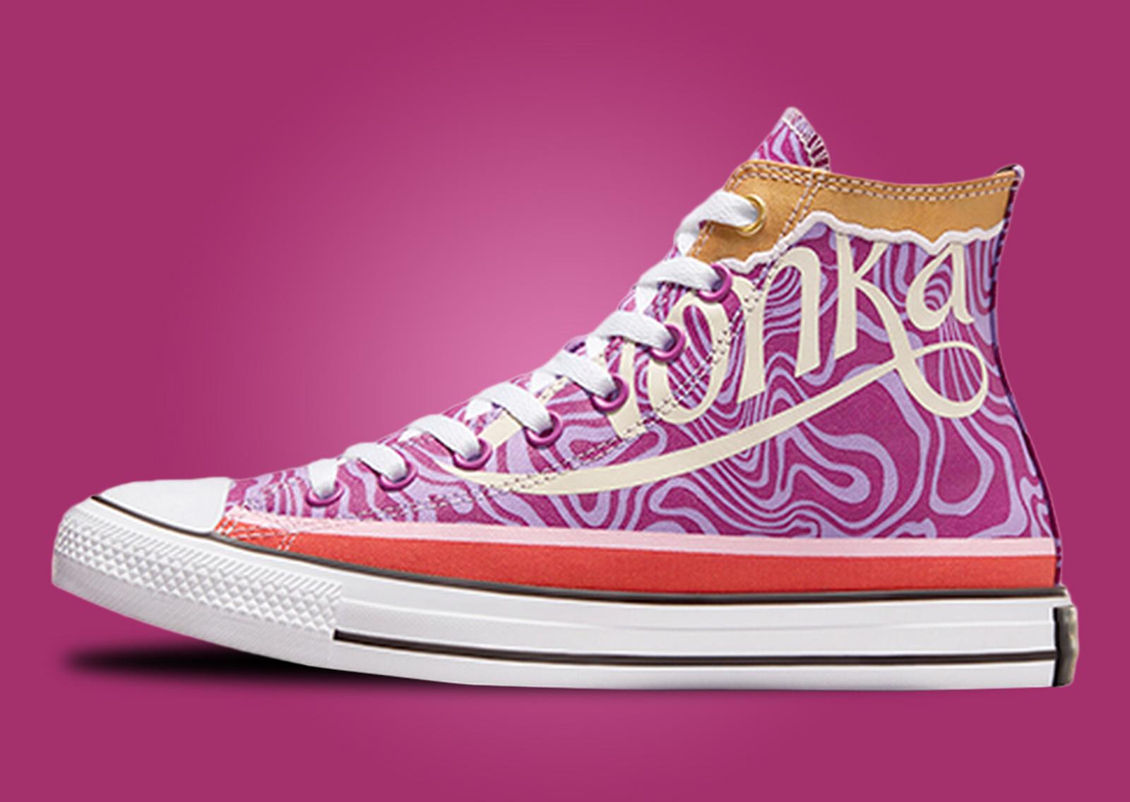 Willy Wonka x Converse Chuck 70 Swirl Lateral