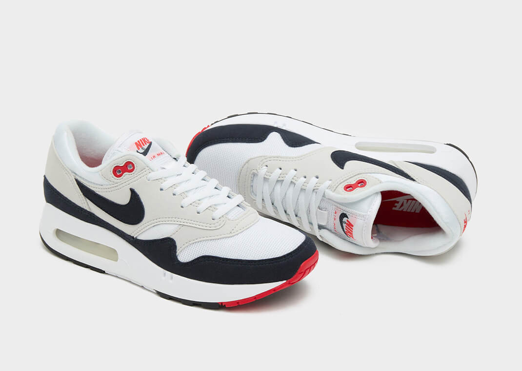 Nike Air Max 1 Anniversary 'White & Dark Obsidian' Release