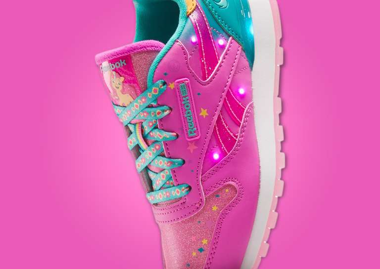 My Little Pony x Reebok Classic Leather Step N Flash Sunny Detail