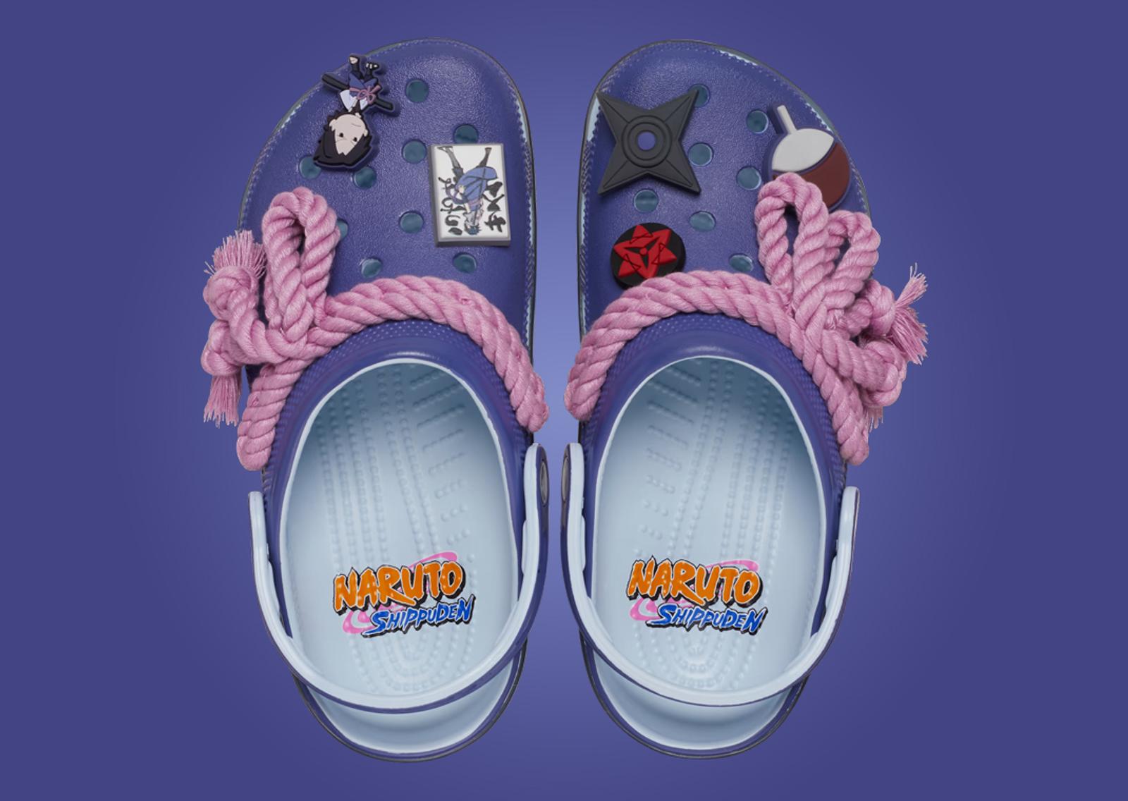 Naruto Shippuden x Crocs Classic Clog Sasuke Top