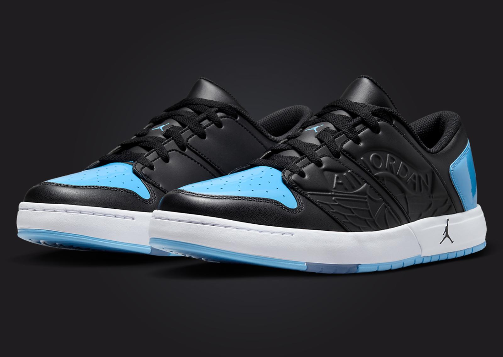 Air Jordan 1 Low Patent UNC Angle