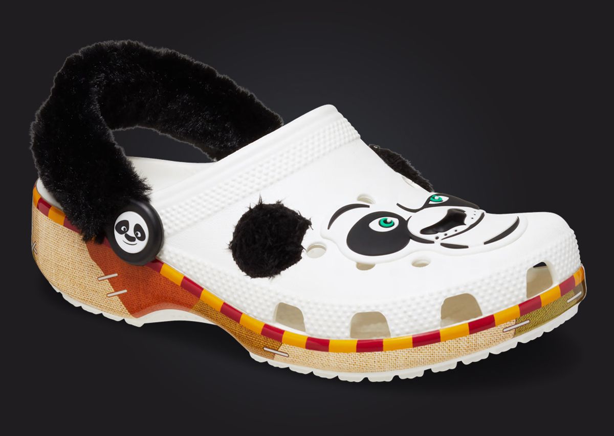 Kung Fu Panda x Crocs Classic Clog Po Angle