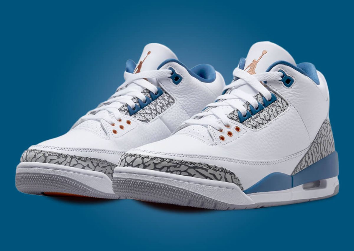 Blue jordans 3 Clearance