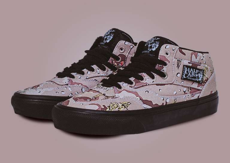 Fucking Awesome x Vans Half Cab Soldier Camo Angle