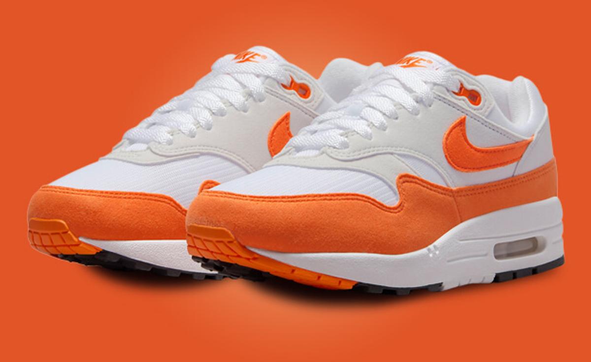 The Women's Exclusive Nike Air Max 1 Safety Orange Releases October 26