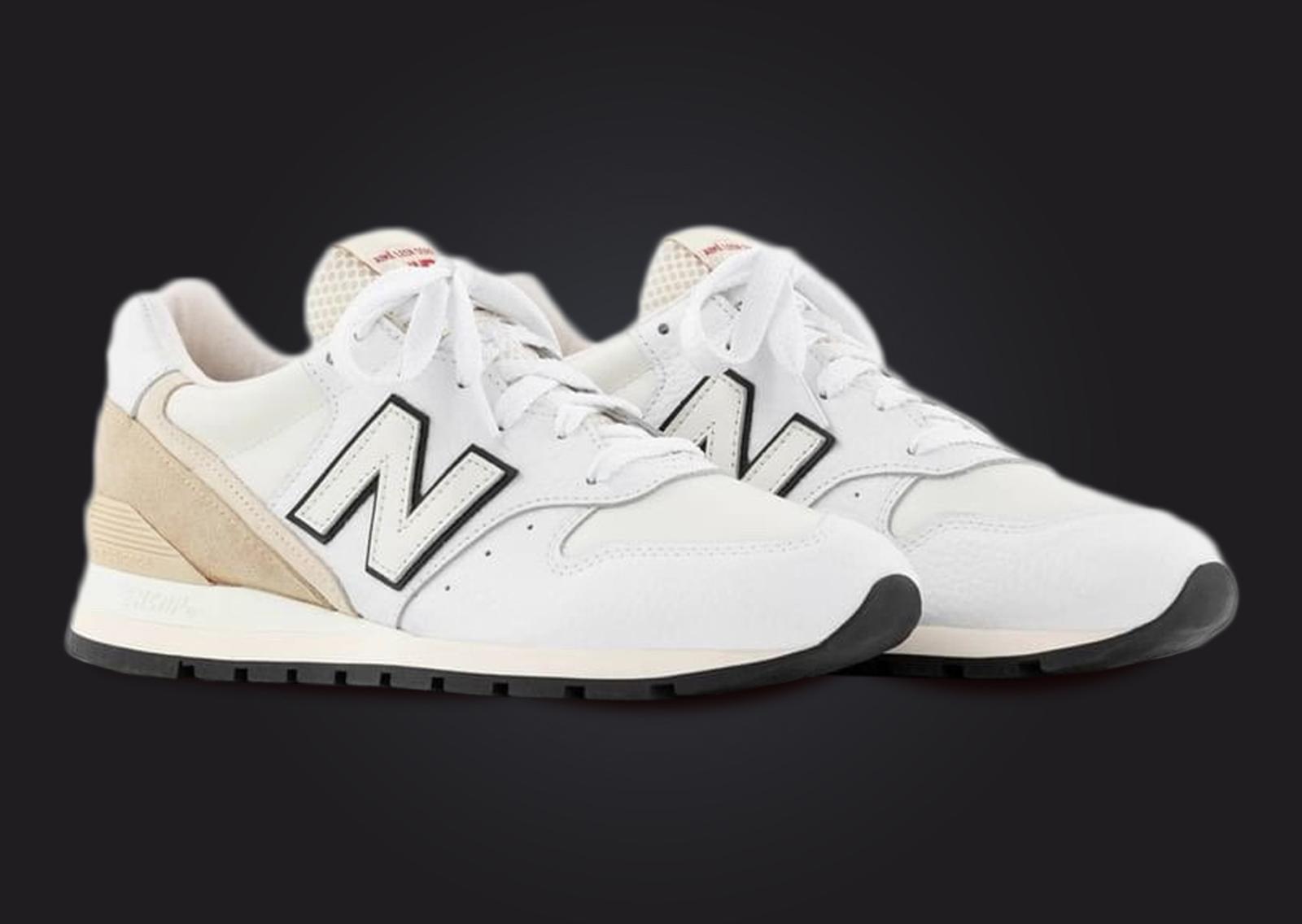 Aime Leon Dore x New Balance 996 Made in USA White Angle