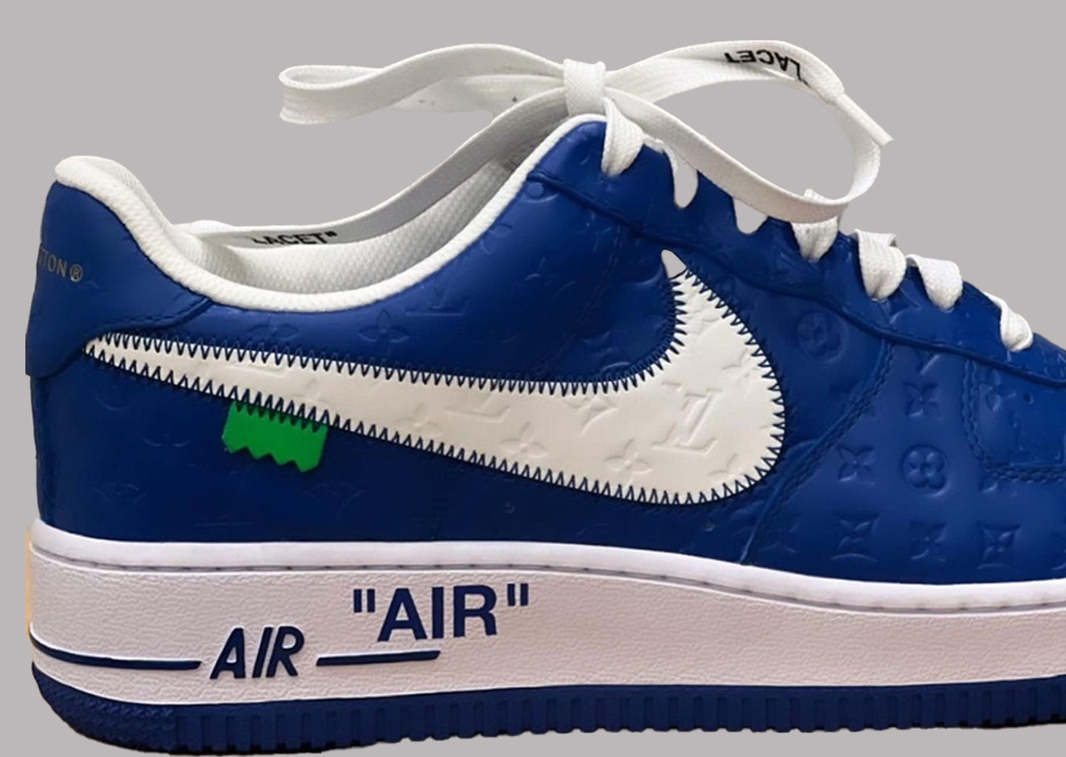 Closer Look At The Louis Vuitton x Off-White x Nike Air Force 1