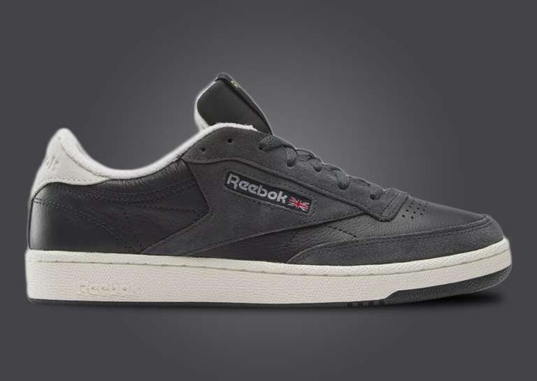 Reebok Club C 85 Hip-Hop Cold Grey Right Side Lateral