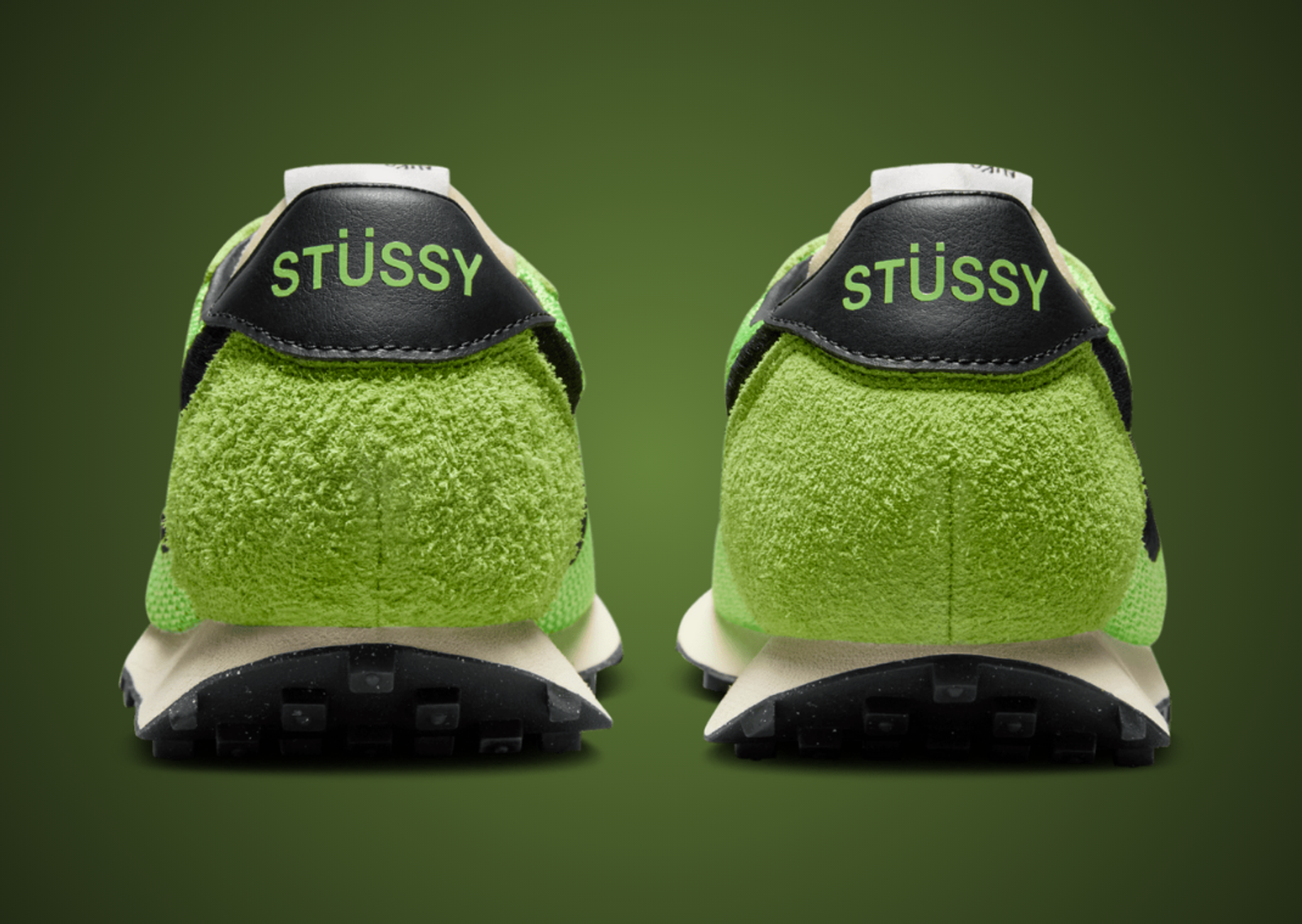 Stussy x Nike LD-1000 SP Action Green Heel