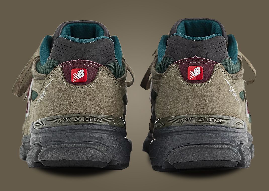 メリットALD New Balance M990GP3 Olive 靴