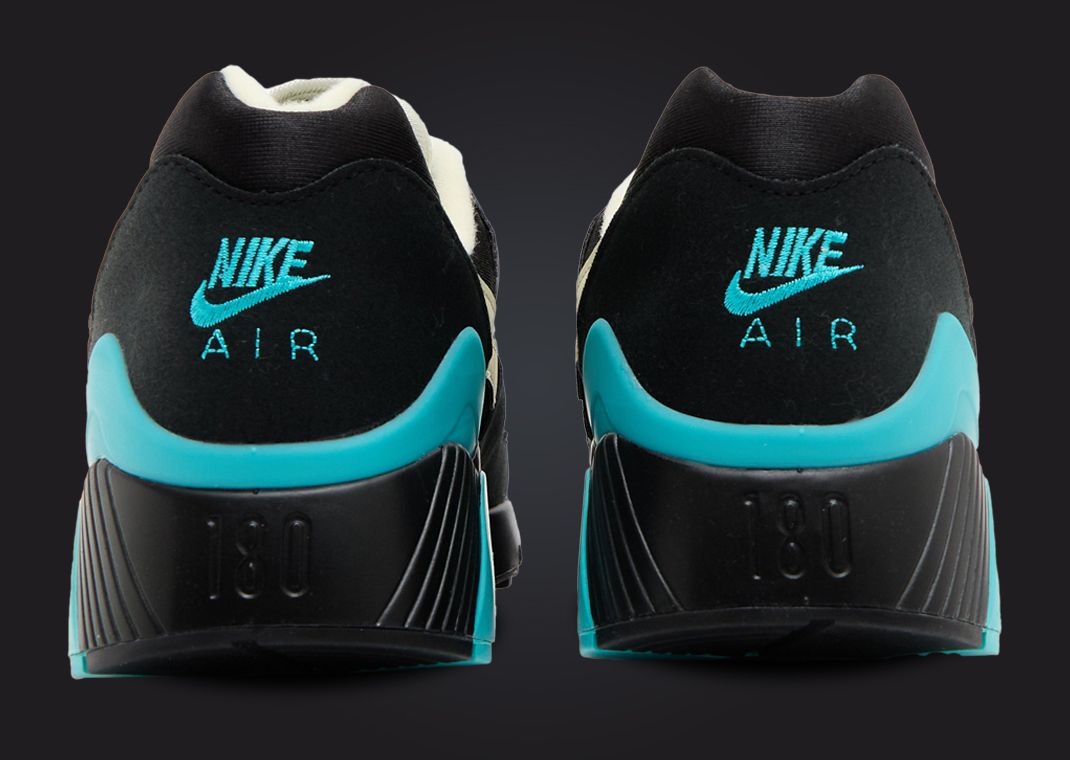 Nike Air 180 \"Black and Dusty Cactus\" 中古 Nike Air 180 'Black & Dusty Cactus' (FJ9259-001