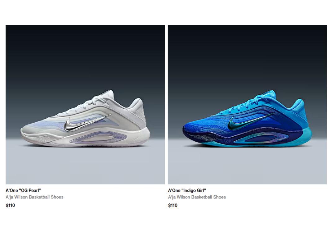 Where to Buy A'ja Wilson's Nike A'One Indigo Girl & OG Pearl