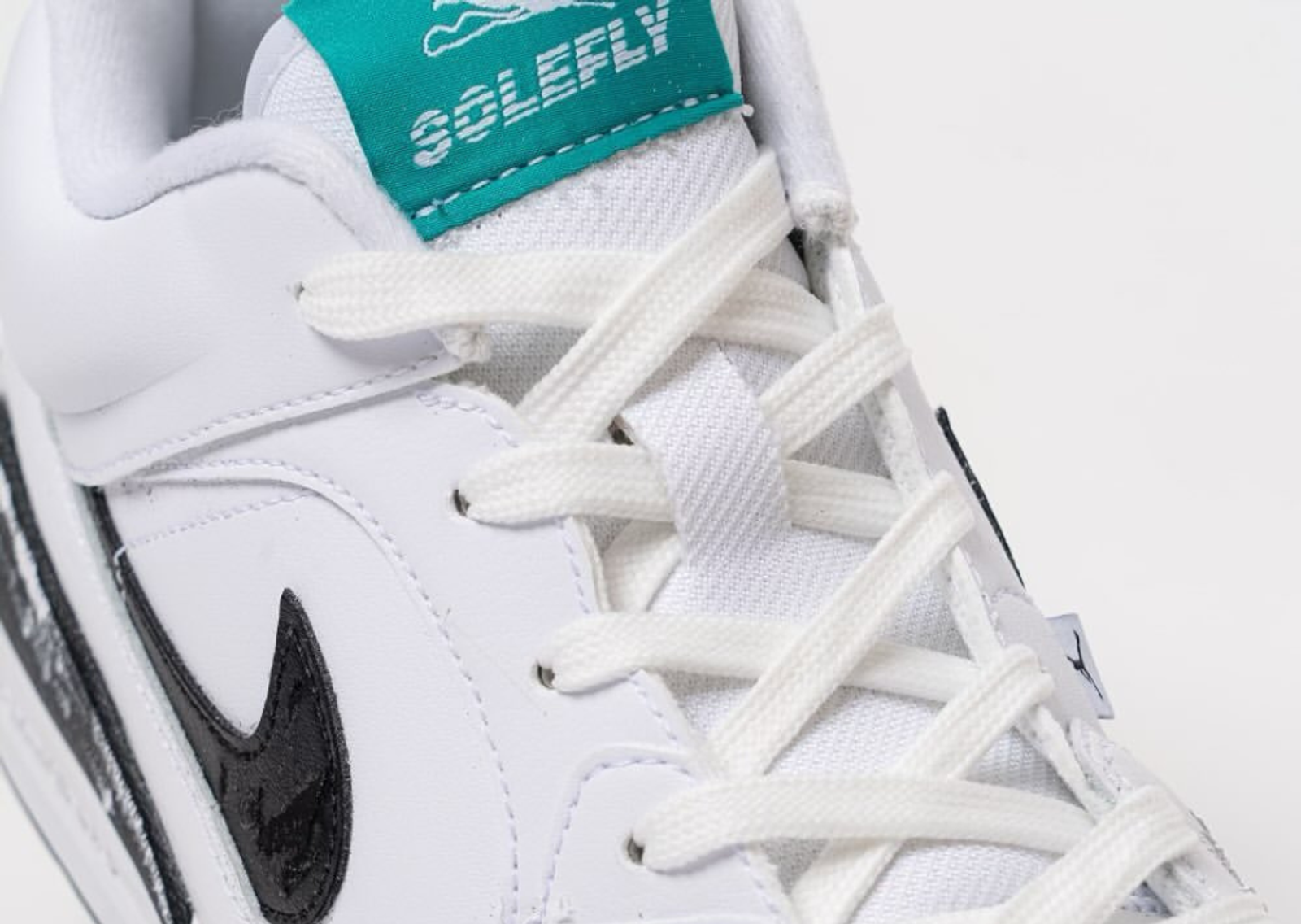 SoleFly x Jordan Stadium 90 Formula 1 Miami White Black Tongue