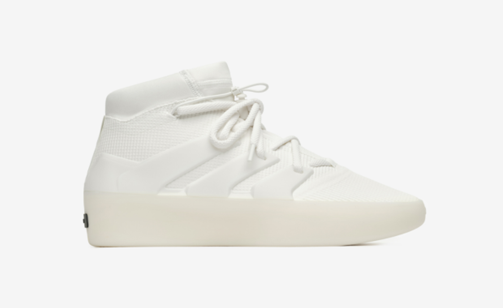 The Fear of God Athletics x adidas Basketball 1 Triple White Releases Christmas Day