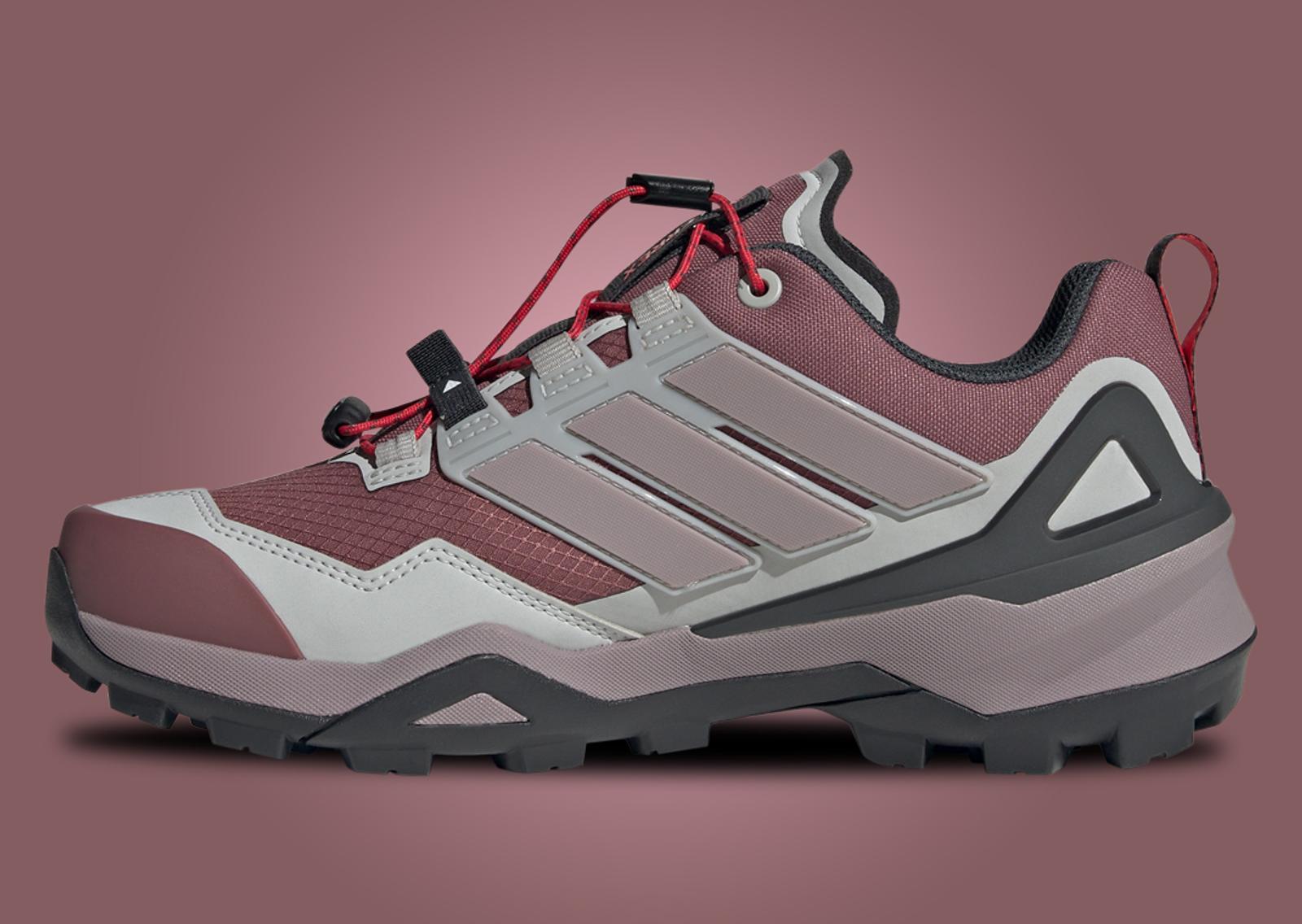 adidas Terrex Skychaser GORE-TEX Burgundy (W) Medial