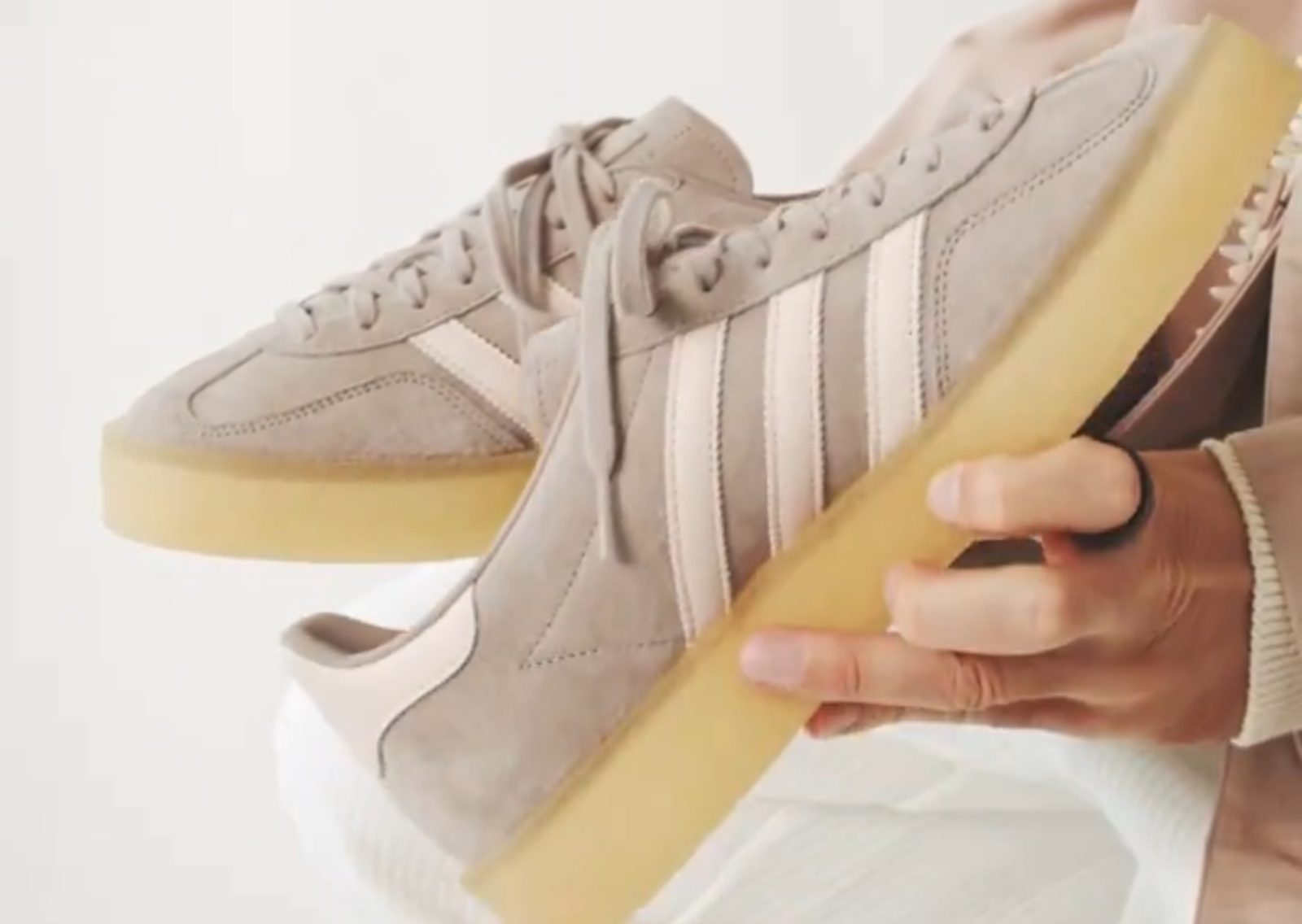 Kith x Clarks 8th Street x adidas Gazelle Indoor Molecule In-Hand