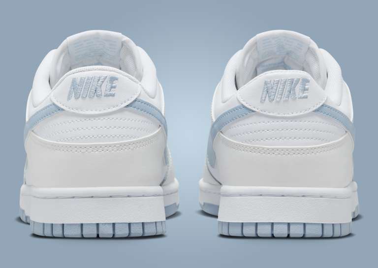 Nike Dunk Low White Glacier Blue Back