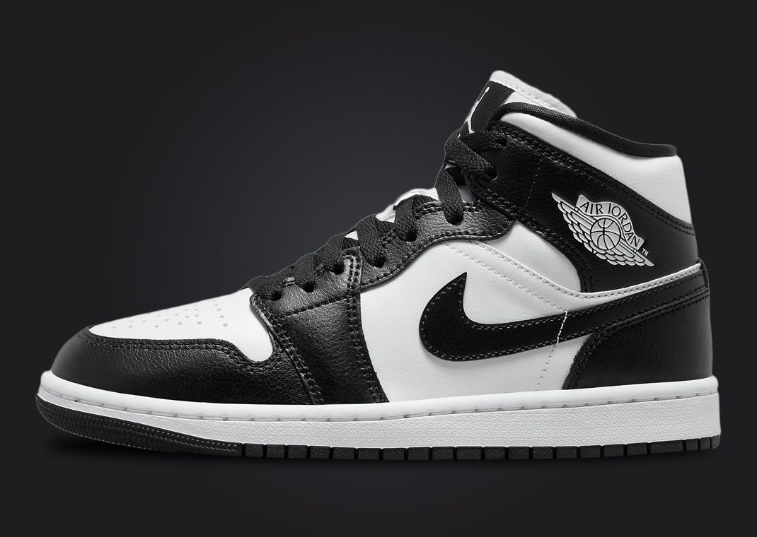 The Air Jordan 1 Mid Gets The Beloved Panda Treatment