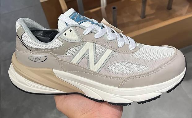 The New Balance 990v6 Made in USA Light Mushroom Moonrock Releases in 2025