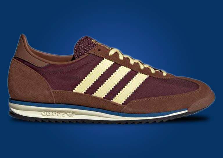 adidas SL 72 Maroon Almost Yellow (W) Lateral
