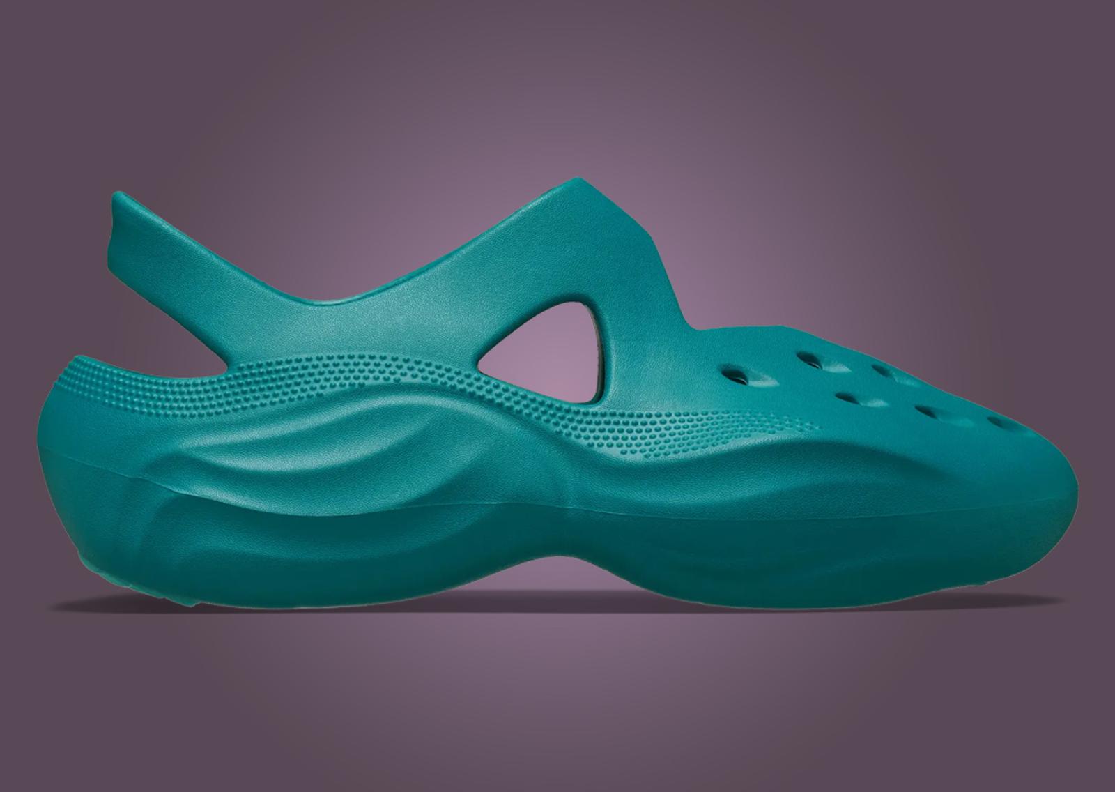 Dingyun Zhang x Crocs Diffuser Aqua Blue Lateral