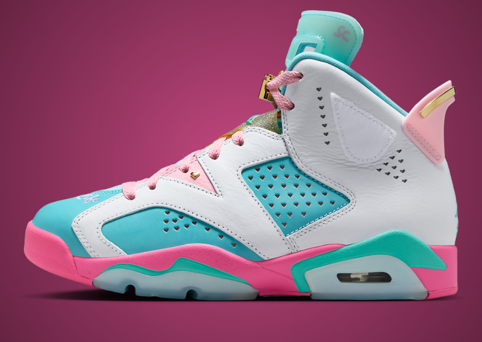 Jillian Beagley x Air Jordan 6 Retro DB Lateral