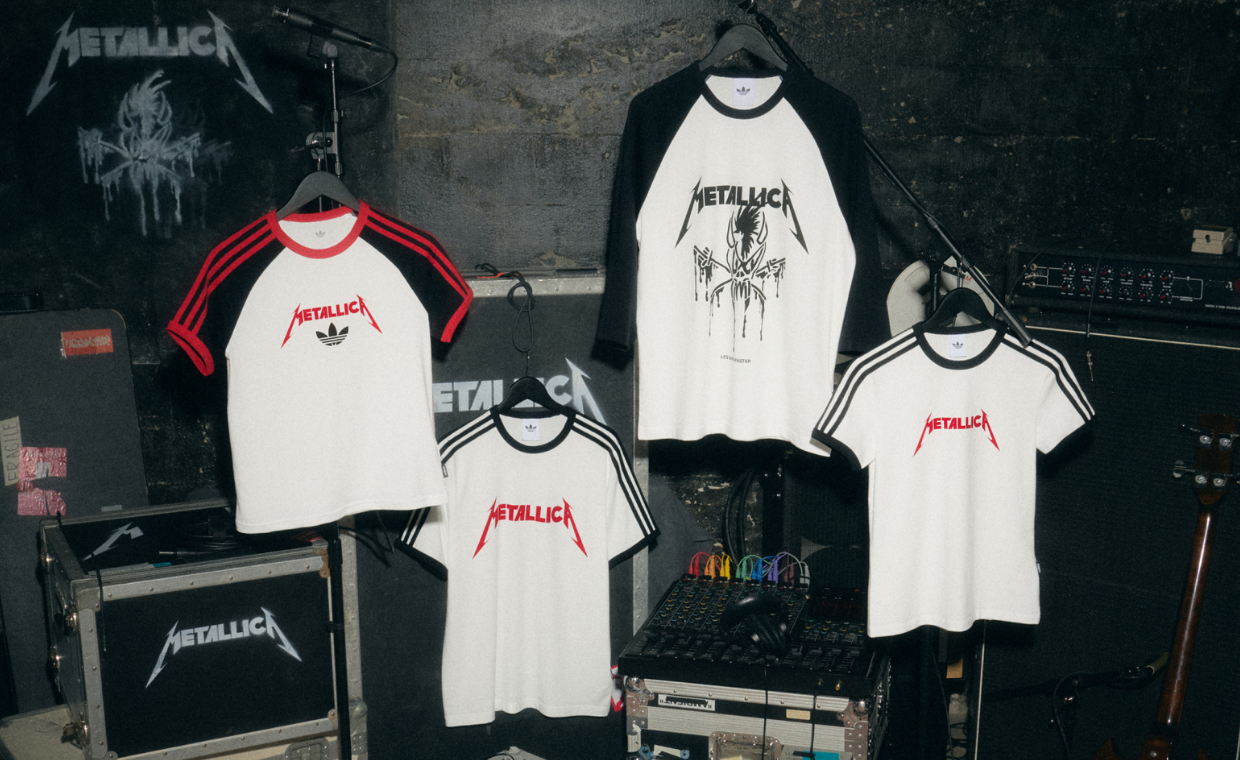 Metallica x adidas Clothing Capsule