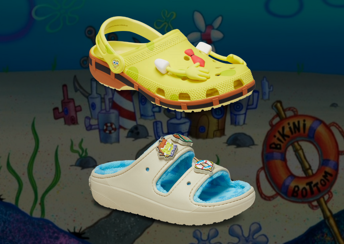 The SpongeBob Squarepants x Crocs Collection Releases in 2024
