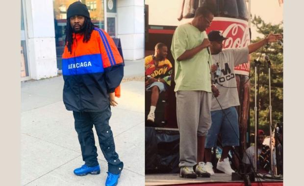 Wale and Jay-Z wear AM95s