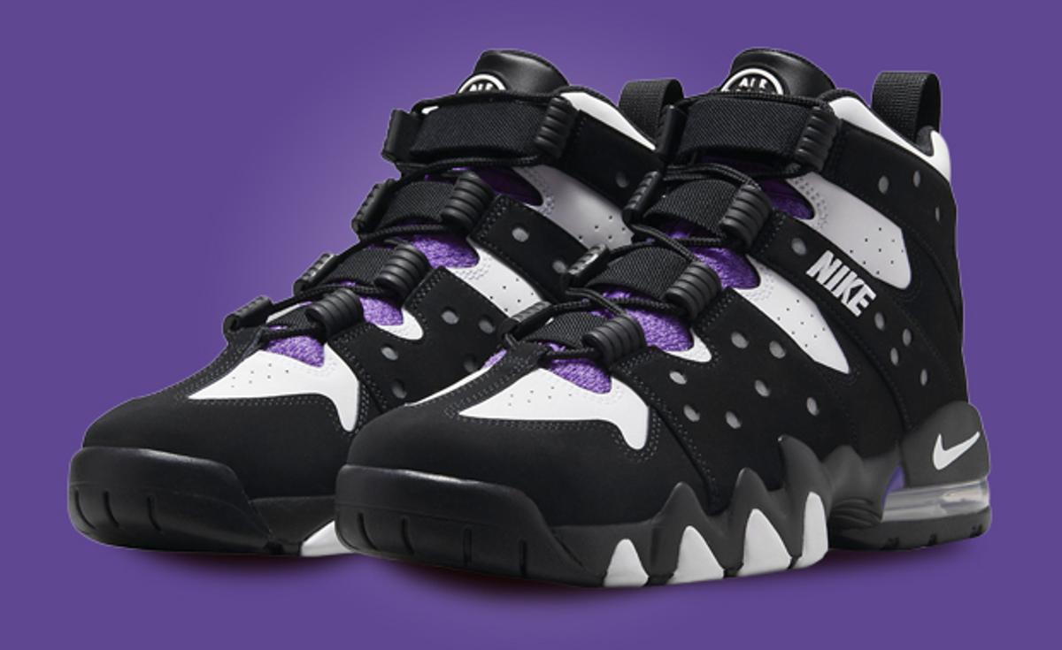 The Nike Air Max 2 CB '94 Black White Purple Releases August 25