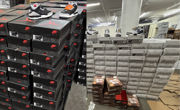 Over $1 Million of Stolen Nike and New Balance Sneakers Recovered in Chicago