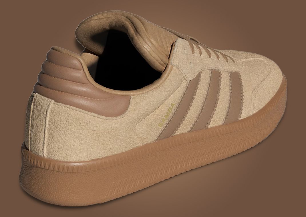 The adidas Samba XLG Wheat Releases in 2024