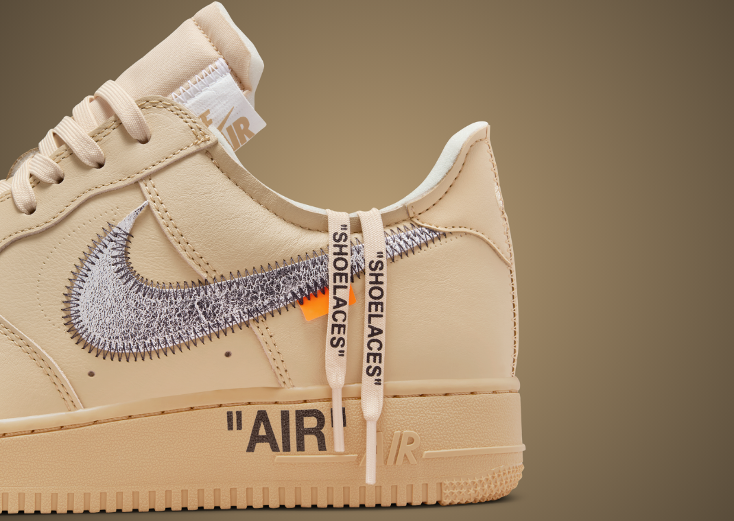 The Virgil Abloh x Nike Air Force 1 Low Sesame Releases Fall