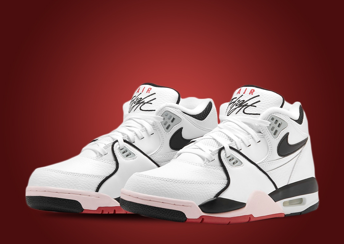 Nike Sportswear AIR FLIGHT 89 - High-top trainers - white/dark