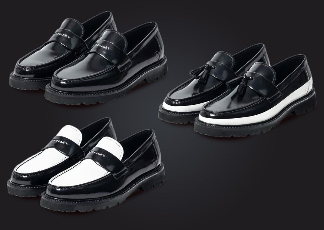 Fragment × COLE HAAN Loafer Black White - 靴
