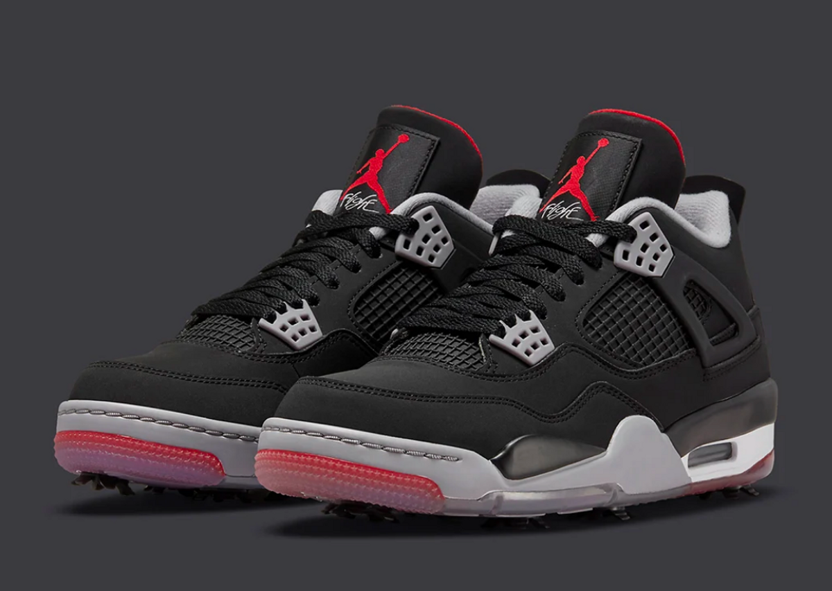 Jordan bred top golf shoes