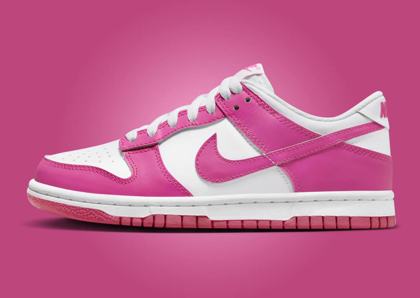 Nike Dunk Low Laser Fuchsia (GS)