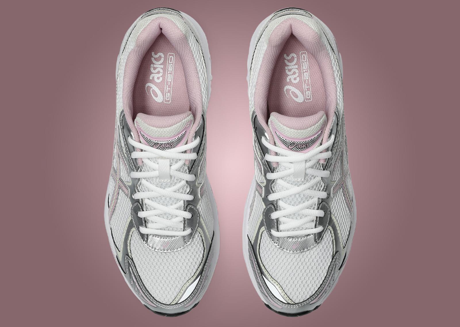 Asics GT-2160 Metallic Silver Pink Top